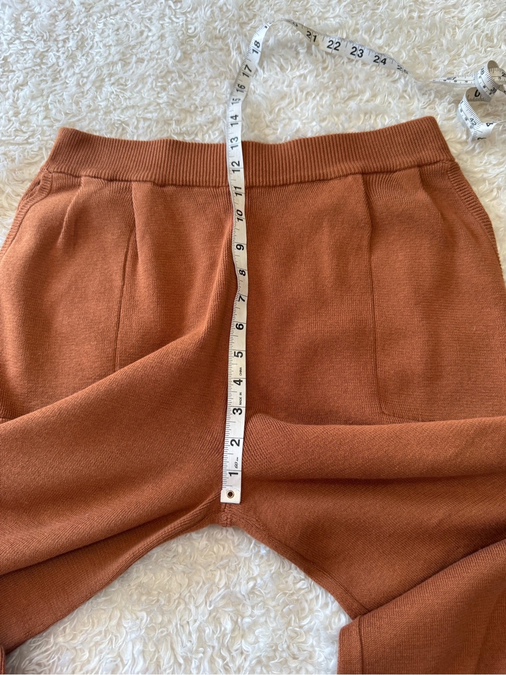 Pretty Garden Chic 100% Cotton Mock Neck Sweater & Jogger Matching Set Large NEW - Picture 6 of 12
